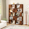 Wooden Bookcase Book Shelving Units Display Storage Shelf Living Room Bedroom