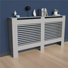 92cm Tall White Radiator Cover Wall Cabinet Radiator Enclosure Grill Shelf Decor