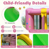 Inflatable Bounce House Kids Bouncy Castle(Without Blower)-Purple