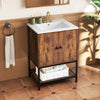 Chic Bathroom Vanity Unit Under Sink Bathroom Storage Cabinet Coffee