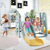 Toddler Indoor Activity Playground 4 in 1 Kids Slide Playset with Climber