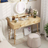 Home Office 120 CM Wood Study Writing Desk w/ Hutch and Drawers