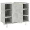 Bathroom Cabinet Concrete Grey 60x32x53.5 cm Engineered Wood