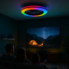 Kanlux PLAVE LED Ceiling Fan Light – RGB & CCT, Remote, 48W, Reversible Airflow