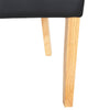 Dining Chairs Set of 2/4 Faux Leather Accent Side Chair with Soild Wood Legs