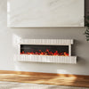 Electric Fireplace 12 Media Flame Insert LED Panoramic Living Room Heater Wifi