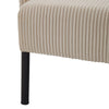 Luxury 2 Seater Corduroy Fabric Couch Living Room Sofa Armchair with 2 Pockets