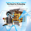 55000 BTU RV Tankless Water Heater LPG On Demand Hot Water Heater System Control
