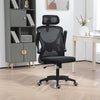 Home Mesh Back Office Chair Study Desk Chair High Back with Wheels Head Support