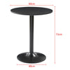 Round Dining Table 60CM Top for Bar Pub Coffee Tea Dining Bistro outdoor Table
