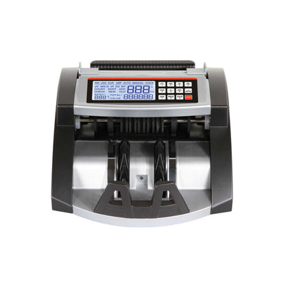 Bank Note Counter Machine Money UV/MG Plastic Banknote Cash Counting Detector