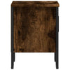 Bedside Cabinets 2 pcs Smoked Oak 40x30x40 cm Engineered Wood UK