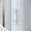 Illuminated Bathroom Mirror 800 x 600 With LED Bluetooth Shaver Socket Demister