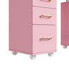 Manicure Nail Table Movable Nail Station Desk with Casters for Nails Art Beauty