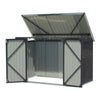 Metal Bike Shed Lockable Outdoor Storage Garden Shelter for Bike Tool Equipments