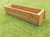 Rectangular Wooden Planters Garden Outdoor Flower Plant Pot Boxes Wood Large