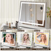 Vanity Mirror on Stand with LED Lights Hollywood Dressing Table Make Up Mirrors