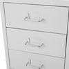 Steel Metal Drawers Storage On Wheels 8 Drawers Home Office File Paper Organiser