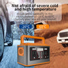 500W Portable Power Station 500Wh Electronic Generator Backup RV Lithium Battery