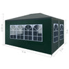 Party Tent 3x4m Green Garden Gazebo Canopy Marquee Shade N6S8