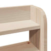 Headboard with Shelves 100 Solid Wood Pine I2U8