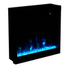 Electric Fire Insert Media TV Stand Entertainment Center Console Table&Fireplace