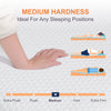 LUXURY COMFORT MEMORY FOAM MATTRESS QUILTED DESIGN SINGLE 3FT DOULBE 4F6 KING5FT