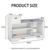 Shoe Storage Bench Cabinets Shoes Rack with Drawer,Cushion,Shelf Hallway Organis