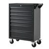 Large Metal Tool Chest Box Roller Cabinet Garage Tool Storage Cart Drawer w/Keys