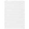 Garden Planter White 50x50x68.5 Solid Wood Pine G4G5