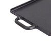 Cast Iron Griddle Plate Fry Pan Grill Bbq Cooking Skillet Double Side Reversible