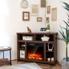 Corner TV Stand for TV up to 48" Entertainment Console Center Adjustable Shelf
