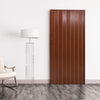 PVC Wood Effect Folding Door Internal Accordion Concertina Sliding Door Divider