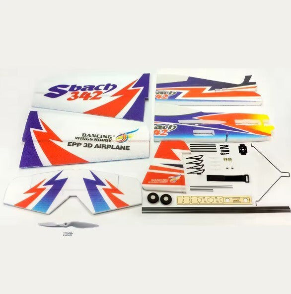 Dancing Wings Hobby E1801 EPP RC Airplane 1000mm Electric Powered SBAC ...