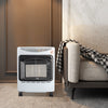 New 4.2kw Portable Heater Standing Heating Cabinet Butane Gas Heaters on Castors