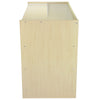 Retail Counter Maple Display Shop Storage Glass Jewellery Showcase Cabinet Desk