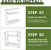 Over The Toilet Storage Rack Cabinet Organizer Shelf Bathroom Space Saver 3 Tier