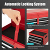5-Drawer Rolling Tool Chest Organizer High Capacity Tool Storage Cabinet Box