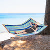 Folding Double Size Hammock Outdoor Quilted Hammock with Detachable Pillow