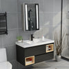 Led Illuminated Bathroom Mirror Cabinet With Shaver Socket Demister Touch Sensor