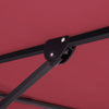 Patio Parasol Base Sets Offset Cantilever Umbrella Sun Shade Rainproof Canopy