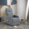 Fabric Recliner Chair Sofa Massage Heating Armchair Lounge Chair Quick Assembly