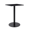 Black Metal Breakfast Bar Worktop Support Stand Dining Table Leg Stake Pedestal