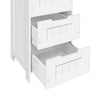 High Gloss Chest of 4 Drawers Tall Wide Bedside Table Cabinet Bedroom Furniture