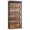 71'' Tall Bookshelf, 6-Tier Floor Standing Bookcase with Open Storage Shelves