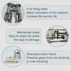 2 in1 Cut&Loop Pile Tufting Gun with Tufting Cloth,Carpet Trimmer,Rug Making kit