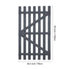 Privacy Wooden Garden Gate Pedestrian Fence Gate Porch Decorative Fence Panel