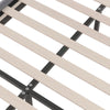 Upholstered Bed Frame Grey Velvet 3ft Single Bed with Wood Slats & LED Headboard