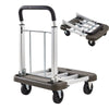 Portable Folding Push Trolley Pull Cart Collapsible Extensible Pallet Sack Truck