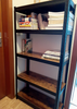 Space Saving Large Capacity Shelving Unit Sturdy Industrial Storage Rack Cabinet